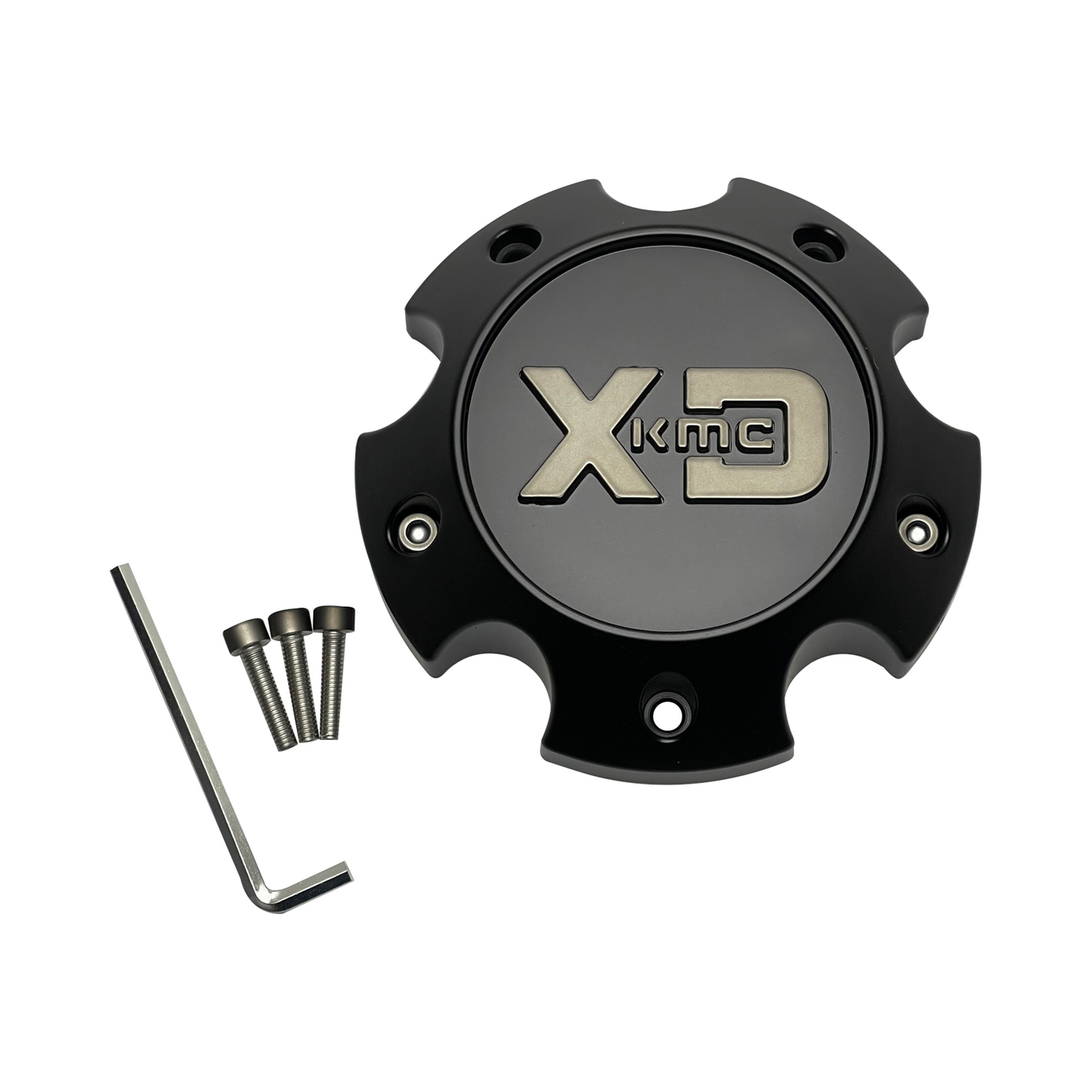 XD 1079L145ASB1DC-H42 Satin Black Wheel Center Cap – 5x5.5/150 — part 1079L145ASB1DC-H42, product photo 1 of 1