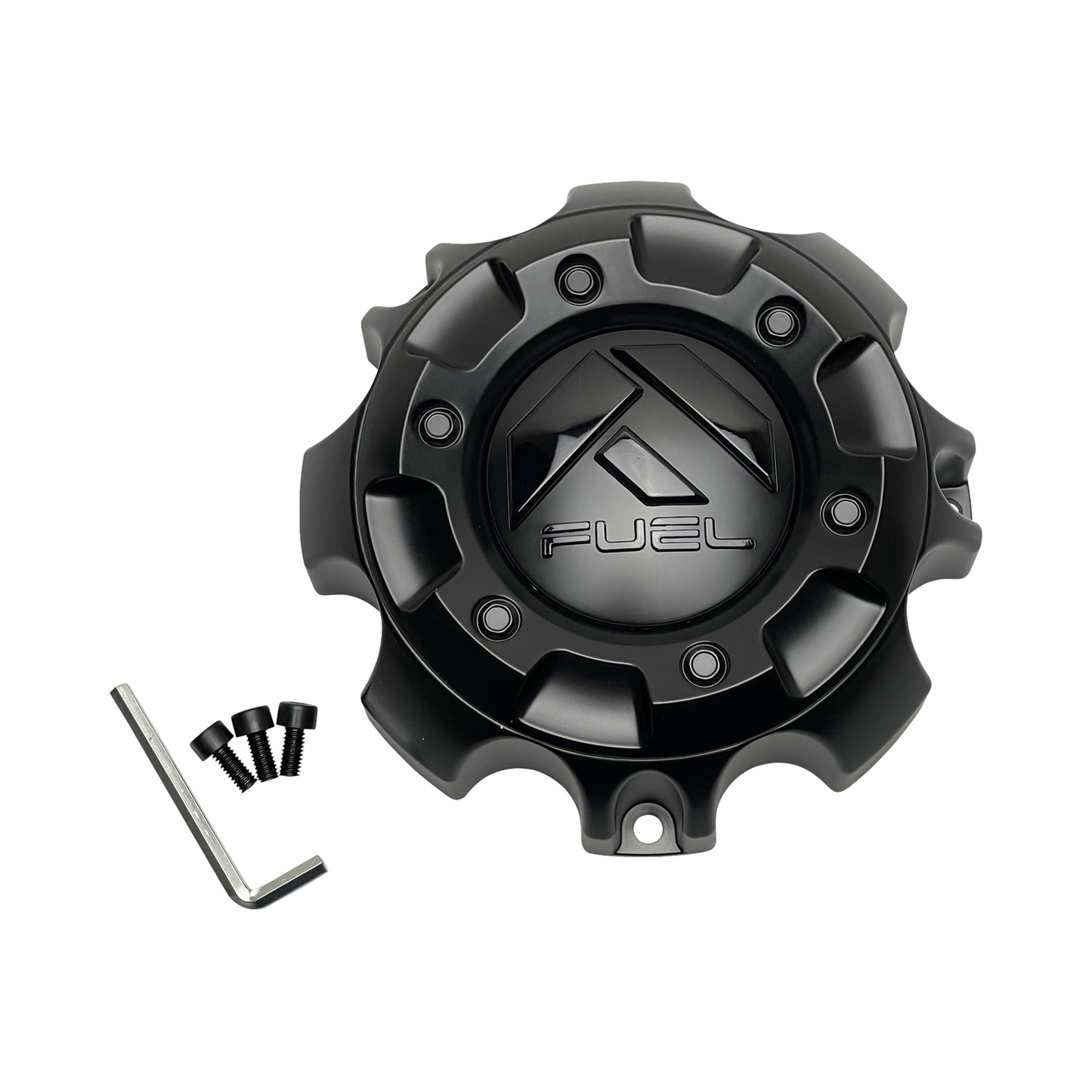 Fuel Off-Road 1001-59BLD Gloss Black Bolt-On Wheel Center Cap – 8x6.5 — part 1001-59BLD, product photo 1 of 1