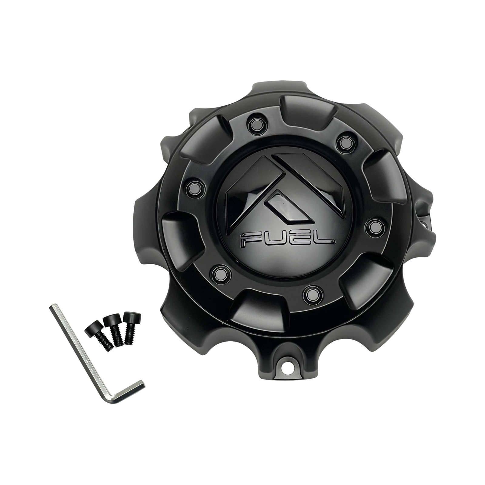 Fuel Off-Road 1001-59BLD Gloss Black Bolt-On Wheel Center Cap – 8x6.5 — part 1001-59BLD, product photo 1 of 1