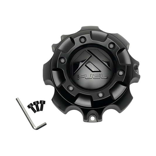 Fuel Off-Road 1001-59BLD Gloss Black Bolt-On Wheel Center Cap – 8x6.5 — part 1001-59BLD, product photo 1 of 1