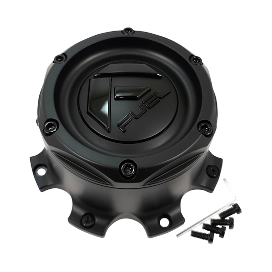 Fuel Off-Road 1004-08TBLD Gloss Black Bolt-On Wheel Center Cap – 8x6.5/170 — part 1004-08TBLD, product photo 1 of 1