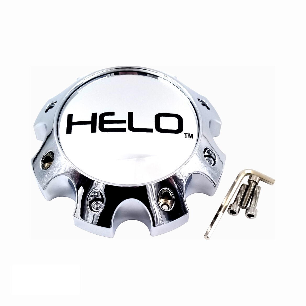 Helo 1079L170HE1CH-H42 Chrome Wheel Center Cap – H42 8 Lug — part 1079L170HE1CH-H42, product photo 1 of 1