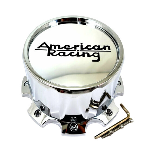 American Racing ARCAPAR-CH Chrome Dually Rear Wheel Center Cap – 8x200/210 — part ARCAPAR-CH, product photo 1 of 1