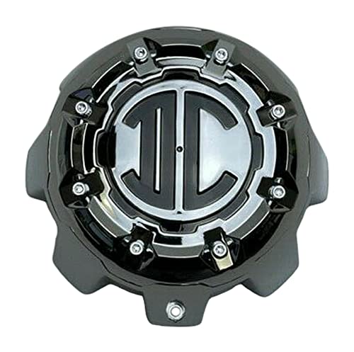 2 Crave Chrome 8 Lug Wheel Center Cap NX-8H-UP NX-8H-CAP - wheelcentercaps