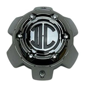 2 Crave Chrome Wheel Center Cap 6 Lug NX-6H-A-UP NX-6H-A - Wheel Center Caps