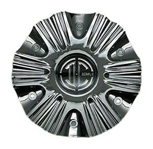 2 Crave Chrome Wheel Center Cap PD-CAPSX-P1028 LG0909-55 - wheelcentercaps