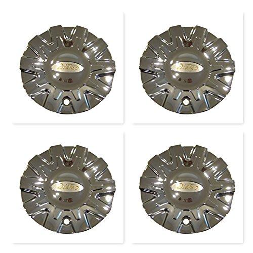 4 Pack Diamo 38 Karat Chrome Wheel Rim Center Cap Cap M-468 S808-05 M468W - wheelcentercaps