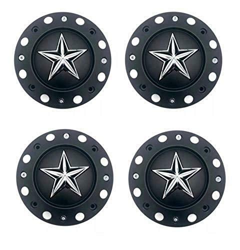 4 Pack KMC XD Series 775L239B Rockstar Dually Center Cap replacement wheel center cap part 775L239B