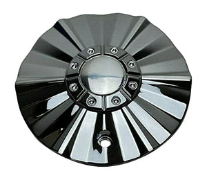 Akuza 508 Chrome No Logo Wheel Center Cap EMR0508-CAR-CAP LG0704-11 - wheelcentercaps