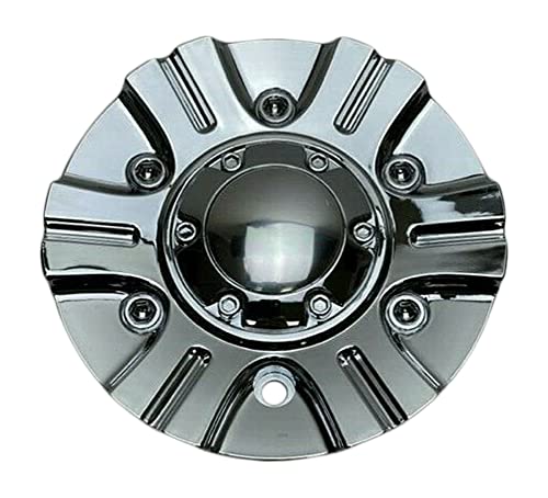 Akuza 702 Chrome No Logo Wheel Center Cap EMR702-CAR-CAP LG0608-04 replacement wheel center cap part EMR702-CAR-CAP