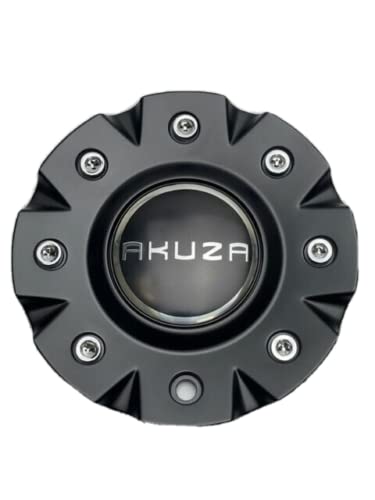 Akuza 843 Zenith Matte Black Wheel Center Cap EMR0843-CAR-CAP replacement wheel center cap part EMR0843-CAR-CAP