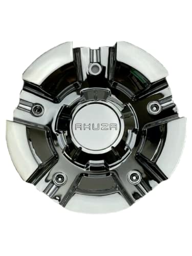 Akuza 844 Lever Chrome Wheel Center Cap EMR0844-TRUCK-CAP - Wheel Center Caps