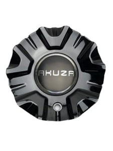 Akuza 847 Gloss Black Wheel Center Cap EMR0847-CAR-CAP - Wheel Center Caps