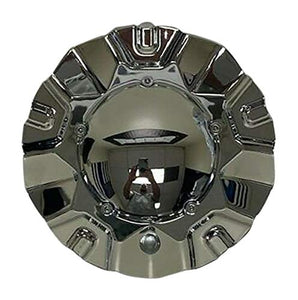 Akuza EMR0534-TRUCK-CAP LG0603-47 Chrome Wheel Rim Center Cap No Logo - wheelcentercaps