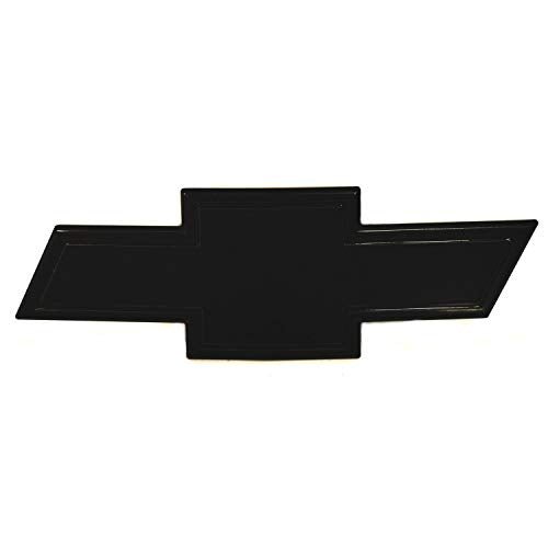 All Sales 96298K Ami Chevy Bowtie Grill Emblem with Border, Black - Wheel Center Caps