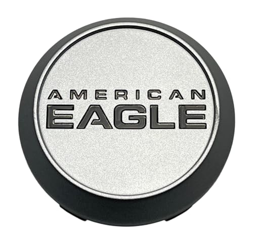 American Eagle 1521S12 Silver Snap in Center Cap replacement wheel center cap part 1521S12