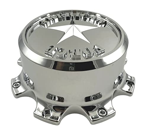 American Force Wheels AFX305 Chrome Wheel Center Cap 8 Lug 8x6.5 8x170 8x180 replacement wheel center cap part AFX305