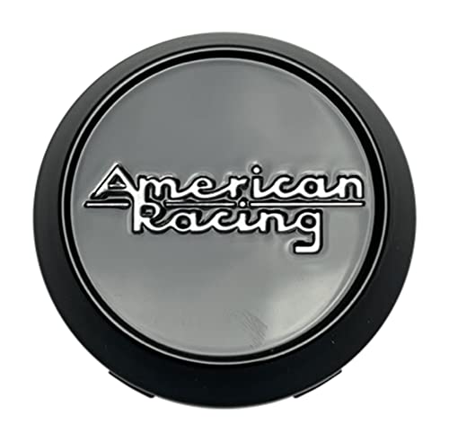 American Racing 1521S01 Black Wheel Center Cap Snap in replacement wheel center cap part 1521S01
