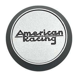 American Racing 1521S02 AR929 Silver Wheel Center Cap - Wheel Center Caps