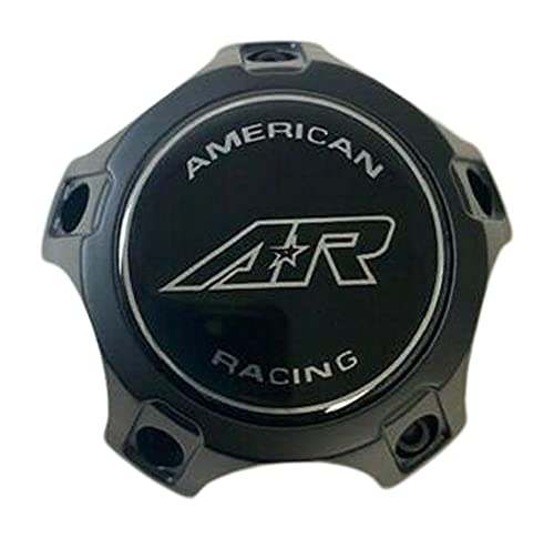American Racing 6192-1215-CAP CARA1215CH Matte Black Wheel Center Cap replacement wheel center cap part 6192-1215-CAP