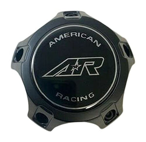 American Racing 6192-1215-CAP CARA1215CH Matte Black Wheel Center Cap - wheelcentercaps