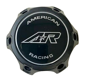American Racing 6192-1406-CAP CARA1406SB Matte Black Wheel Center Cap - wheelcentercaps