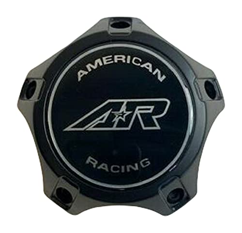 American Racing 6192-1455-CAP CARA1455CH Matte Black Wheel Center Cap - wheelcentercaps