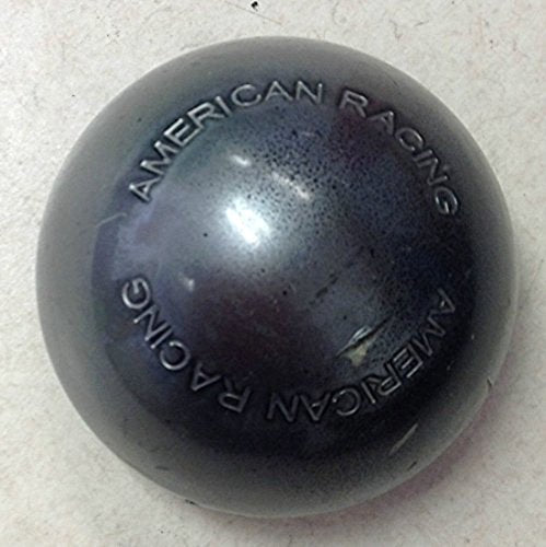American Racing AR Cap 2.42'' Chrome SNAP in Dome AR Log replacement wheel center cap part 1242100041