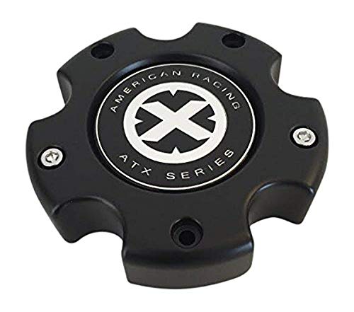 American Racing ATX 377B1455HT Cap M-735 S1010-07 Black Center Cap replacement wheel center cap part 377B1455HT