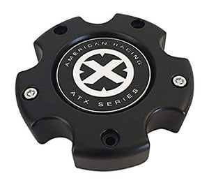 American Racing ATX 377B1455HT Cap M-735 S1010-07 Black Center Cap - Wheel Center Caps