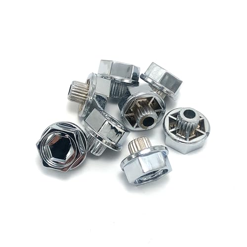 American Racing ATX BDW039 Set of 8 Chrome Rivets for ATX Ledge Wheel AX188 replacement wheel center cap hardware part BDW039