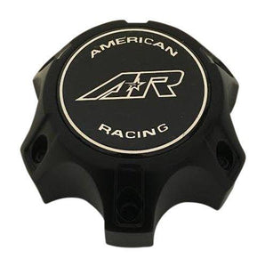 American Racing Wheels CARA1456CH Black Wheel Center Cap - wheelcentercaps