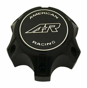 American Racing Wheels CARA1456SB CARA1456CH 6192-1456-CAP Black Wheel Center Cap - wheelcentercaps