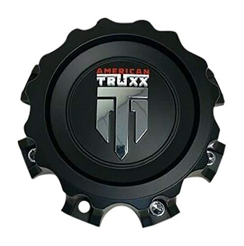 American Truxx 81502090F-4 Matte Black Wheel Center Cap replacement wheel center cap part 81502090F-4