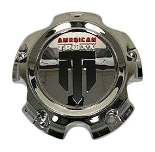 American Truxx Chrome Wheel Center Cap 81502090F-3 C1081502090F-6 replacement wheel center cap part 81502090F-3