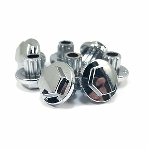 Asanti Black AB808 P2-62 Replacement Rivet 8 Pack - Wheel Center Caps