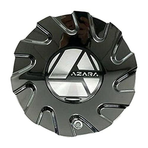 Azara Center Caps in Chrome Finish