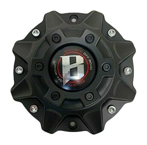 Ballistic 845 Morax Matte Black Wheel Center Cap