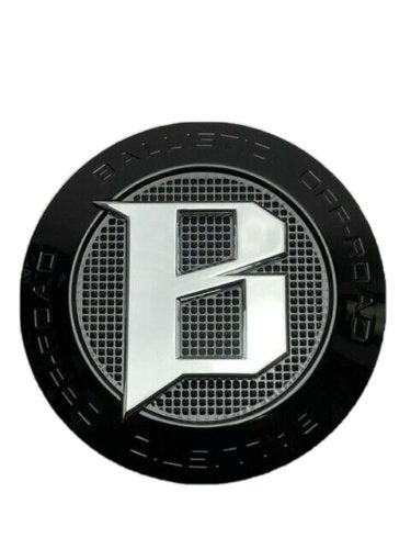 Ballistic 973 Scorpion Gloss Black Snap In Wheel Center Cap EMR973 BALLISTIC-UP replacement wheel center cap part EMR973