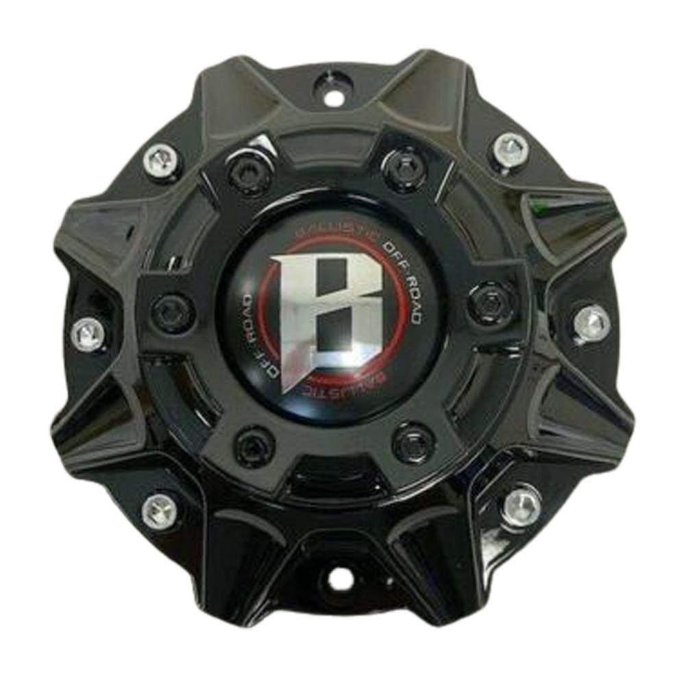 Ballistic Gloss Black Wheel Rim Center Cap LG1208-34 replacement wheel center cap part LG1208-34