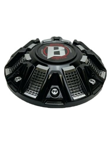Ballistic Gloss Black with Chrome Wheel Center Cap CAP OR-D3 CAP OR-D wheel center cap additional view 2
