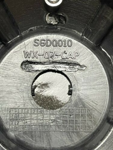 Ballistic Matte Black 5 Lug Wheel Center Cap WX-07-CAP wheel center cap additional view 3