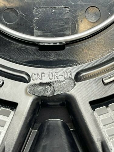 Ballistic Matte Black and Chrome Wheel Center Cap CAP OR-D3 CAP OR-D wheel center cap additional view 3