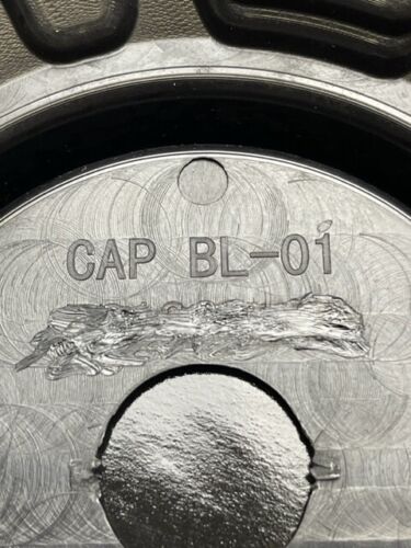 Ballistic Matte Black Bronze Rivets Wheel Center Cap CAP BL-01 wheel center cap hardware additional view 3