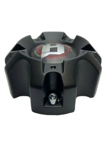 Ballistic Matte Black Wheel Center Cap CAP-WX03-135/139.7-5H wheel center cap additional view 2
