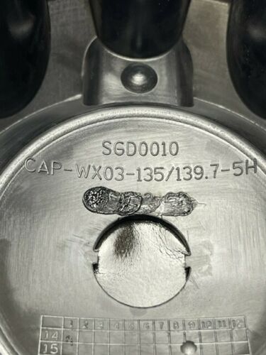 Ballistic Matte Black Wheel Center Cap CAP-WX03-135/139.7-5H wheel center cap additional view 3