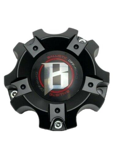 Ballistic Matte Black Wheel Center Cap CAP-WX03-135/139.7-5H replacement wheel center cap part CAP-WX03-135/139.7-5H
