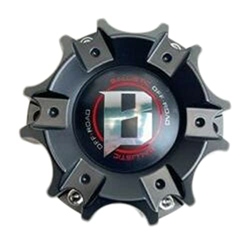 Ballistic Matte Black Wheel Center Cap CAP-WX04-135/139.7-6H LG0805-10 SGD0010 replacement wheel center cap part CAP-WX04-135/139.7-6H