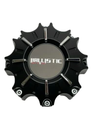 Ballistic Off-Road Matte Black 8 Lug Wheel Center Cap WX-11-CAP SGD0010 replacement wheel center cap part WX-11-CAP