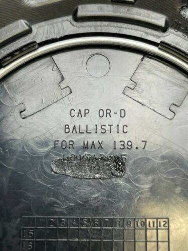 Ballistic Off-Road Matte Black Wheel Center Cap CAP OR-D wheel center cap additional view 3